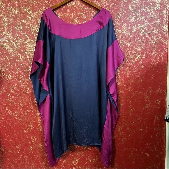 Heidi Houston Melissa Short Kaftan Tunic Mini Dress One Size - Picture 4 of 16
